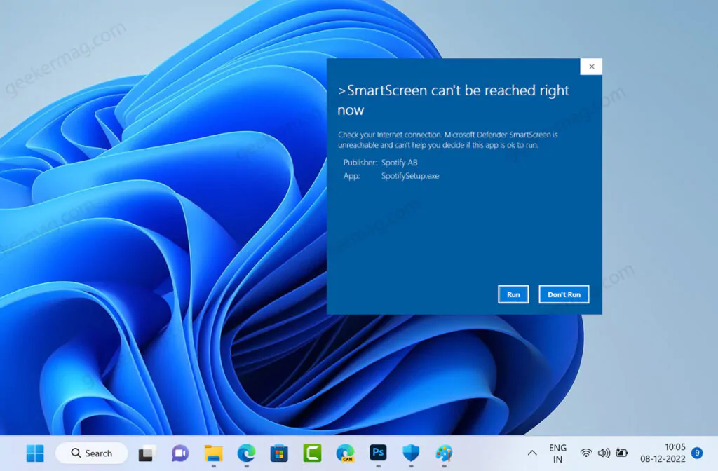 چگونه در ویندوز 11 SmartScreen Windows Defender را غیرفعال کنیم؟
