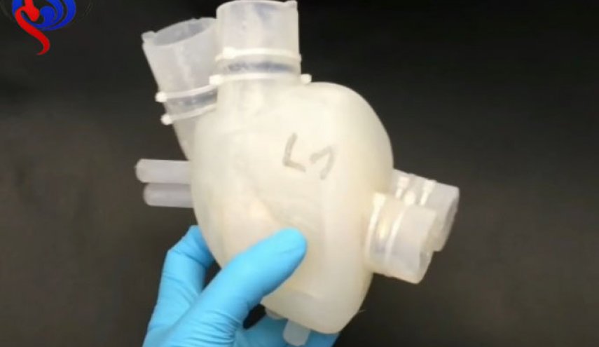 محققان با کمک چاپ سه بعدی قلب رباتیک با قابلیت قلب واقعی ساختند
