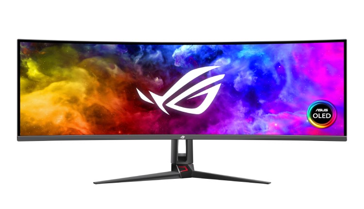 مانیتور فوق عریض ۴۹ اینچی ROG Swift OLED PG49WDCD ایسوس معرفی شد
