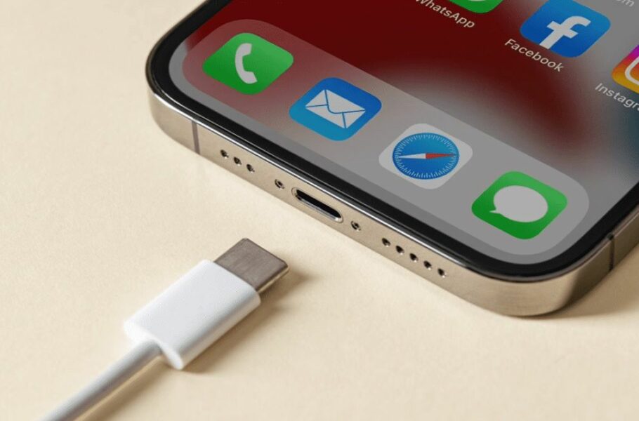 اپل ظاهراً می‌خواهد عملکرد USB-C را در آیفون محدود کند
