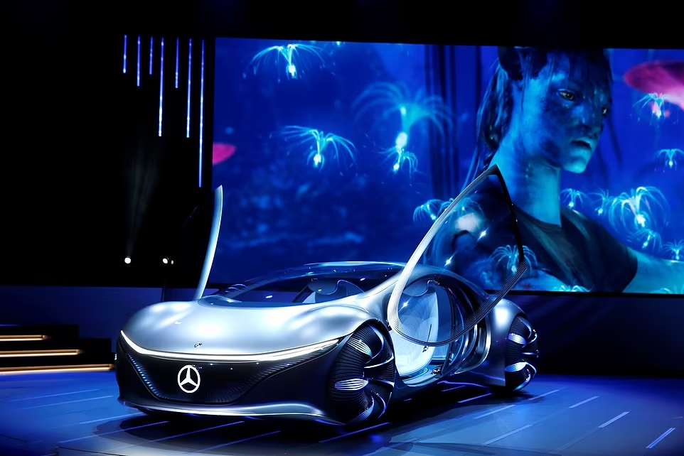 concept خودروی بنز با الهام از فیلم آواتار 