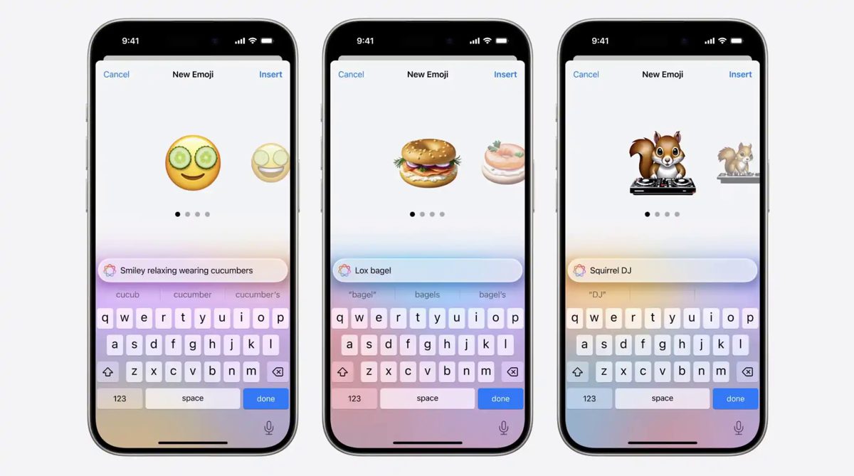 ساخت ایموجی جدید مبتنی‌بر هوش مصنوعی با Genmoji اپل 