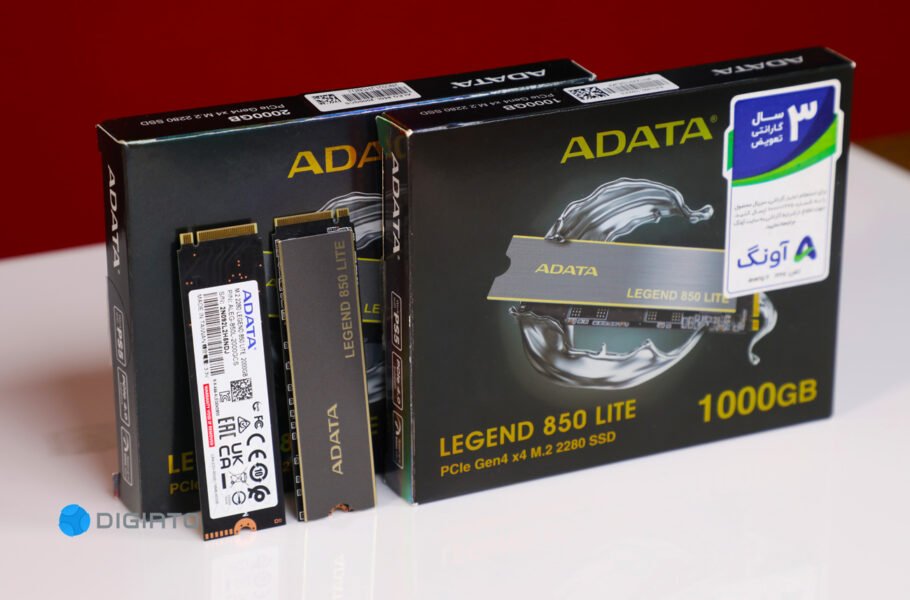 بررسی حافظه SSD ای‌دیتا Legend 850 Lite
