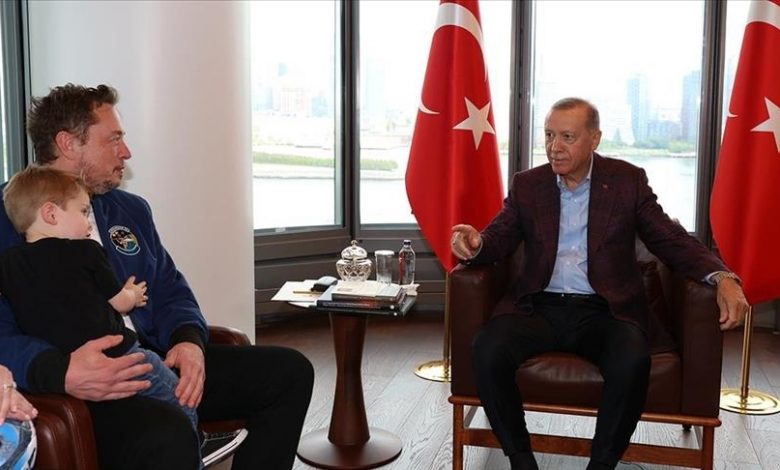 درخواست اردوغان از ایلان ماسک برای تأسیس کارخانه تسلا در ترکیه
