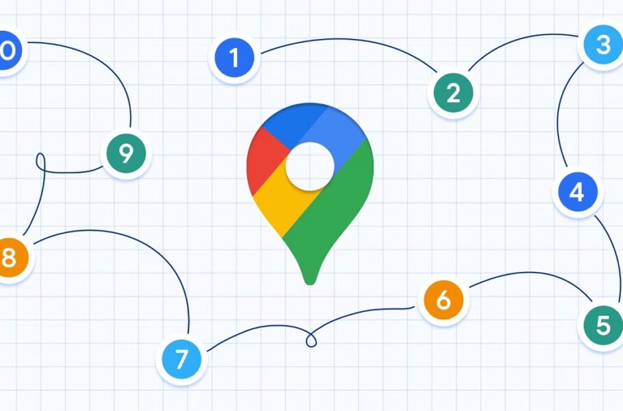 آموزش گوگل مپ؛ چگونه در گوگل مپ مسیرهای دارای چند مقصد وارد کنیم؟
