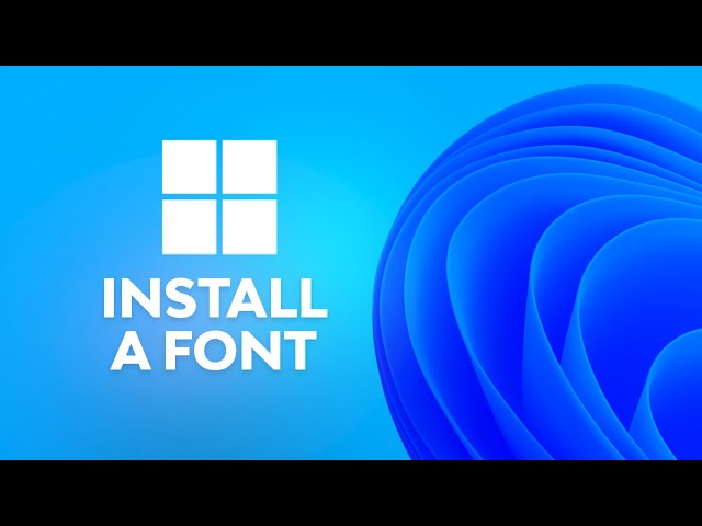 آموزش چطور فونت ویندوز 11 را تغییر دهیم؟
