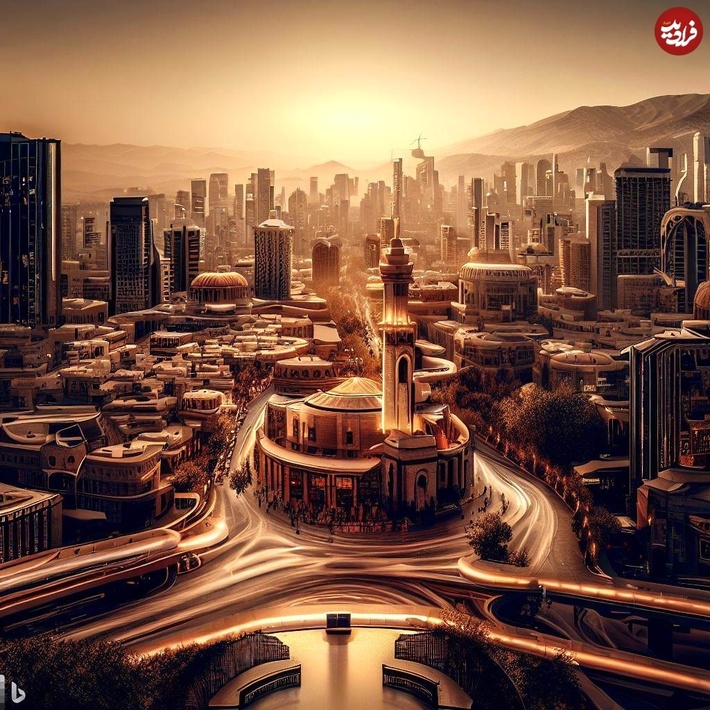 پیش بینی جالب هوش مصنوعی از تهران ۱۵۰۲ + عکس