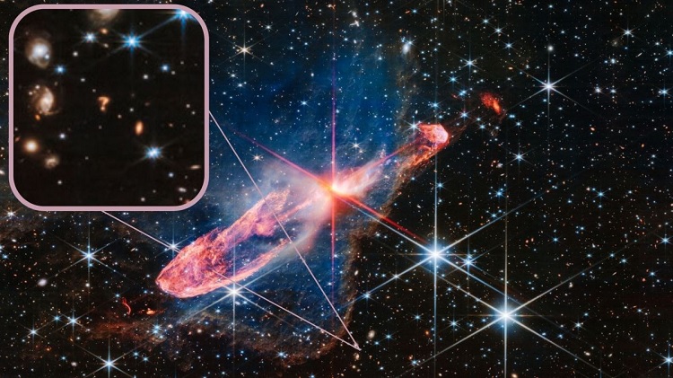 تلسکوپ فضایی جیمز وب یک شیء «علامت سوال» غول‌پیکر کیهانی در اعماق فضا یافت