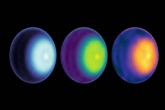 ناسا وجود طوفان چرخنده قطبی روی سطح اورانوس را تایید کرد
