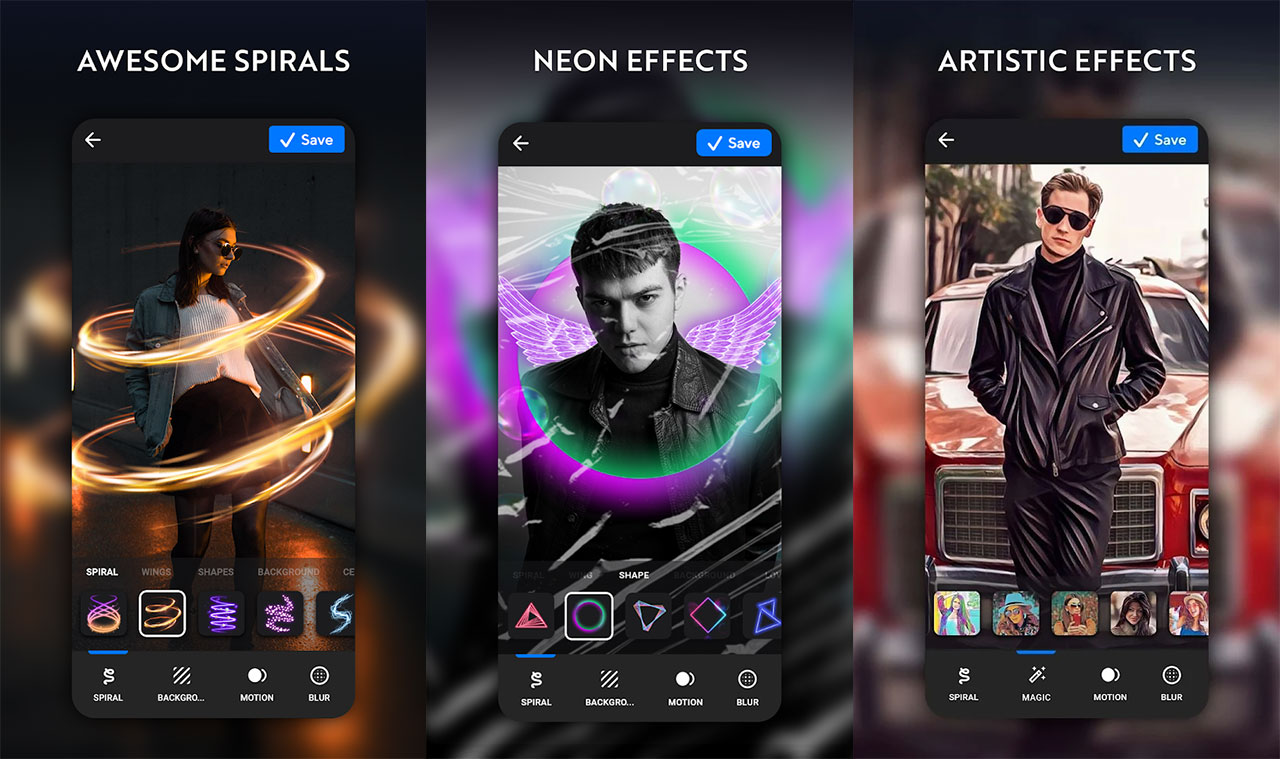 اپلیکیشن NeonArt Photo Editor & Effects افکت و ویرایشگر نئونی تصاویر
