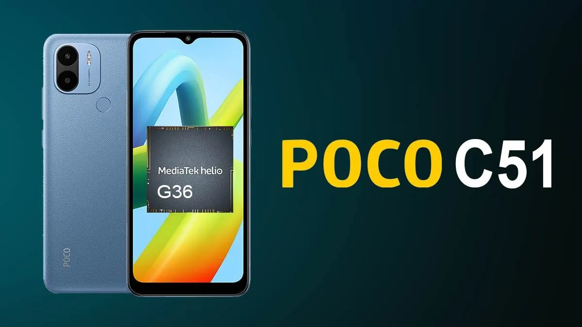 گوشی موبایل اقتصادی پوکو C51 با تراشه هلیو G36 رونمایی شد

