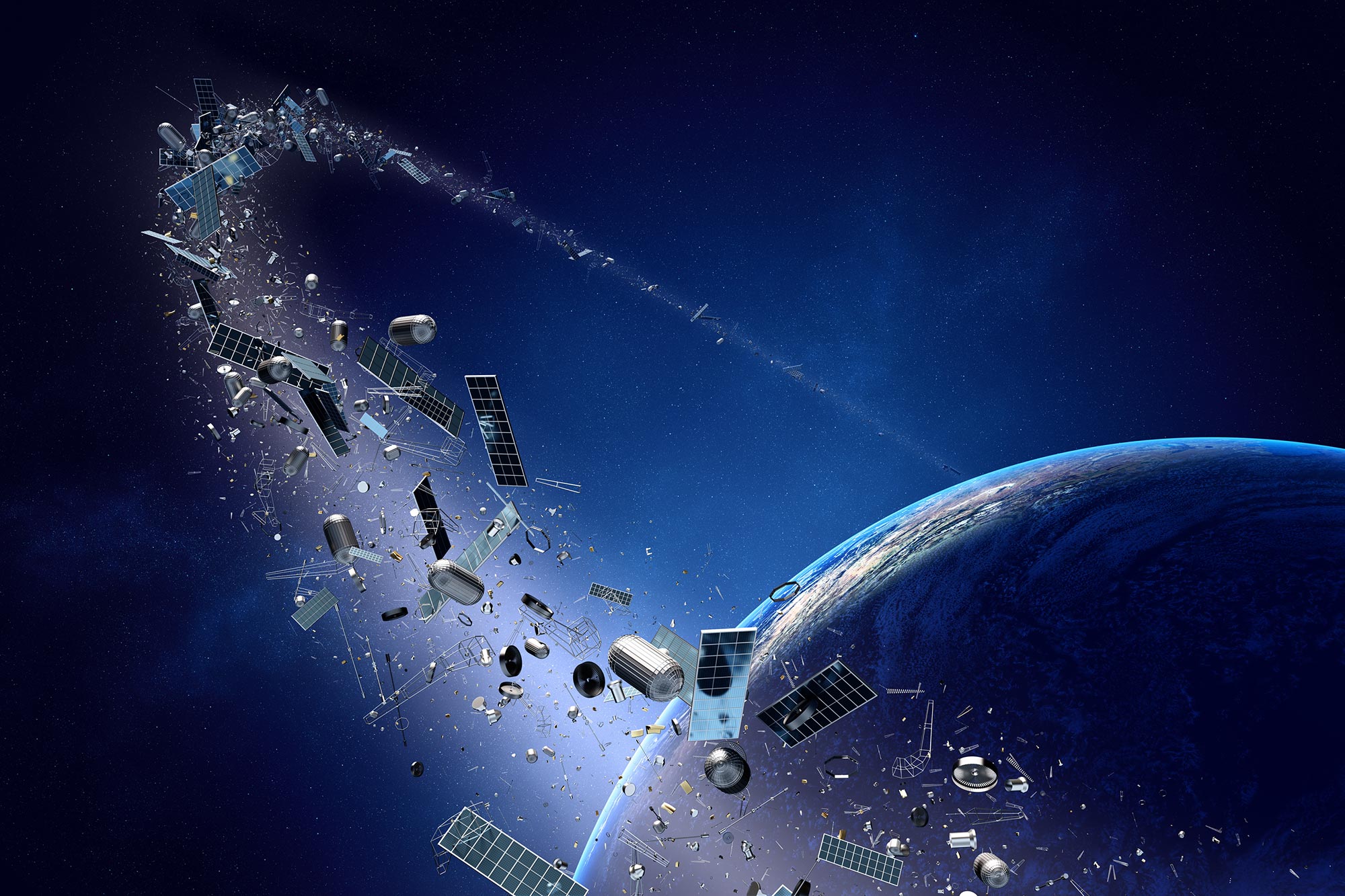 ماهواره روسی ابری از زباله فضایی در مدار زمین ایجاد کرد
