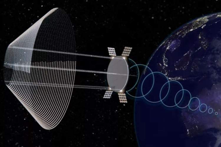ارسال انرژی خورشیدی از فضا به زمین
