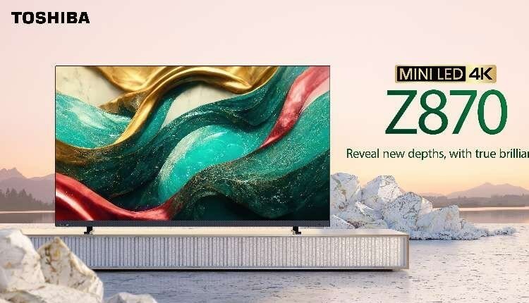 تلویزیون گیمینگ توشیبا Z870 با نمایشگر MiniLED 4K رونمایی شد
