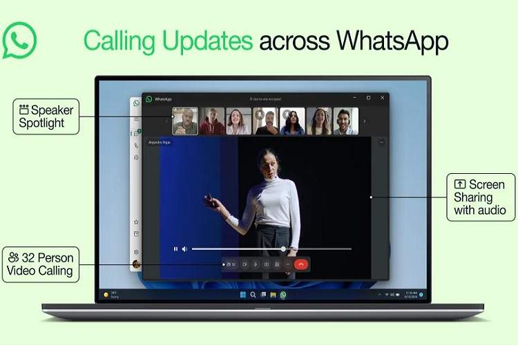 واتس‌اپ قابلیت‌های پیشرفته‌تری برای تماس تصویری عرضه کرد
