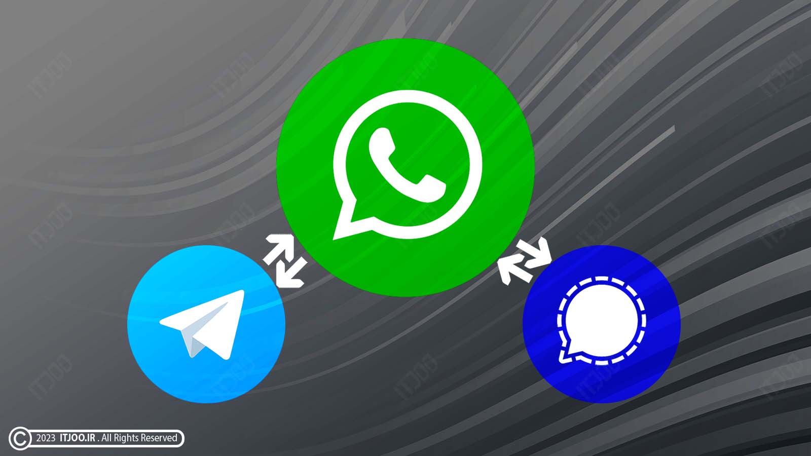 واتس‌اپ در حال آزمایش اتصال به سایر پیام‌رسان‌ها مانند تلگرام و سیگنال است
