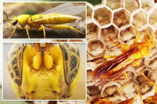 این زنبور طعمه‌اش را از درون می‌خورد! | کشف گونه‌ جدید زنبور انگل که در بدن قربانیش تخم می‌گذارد