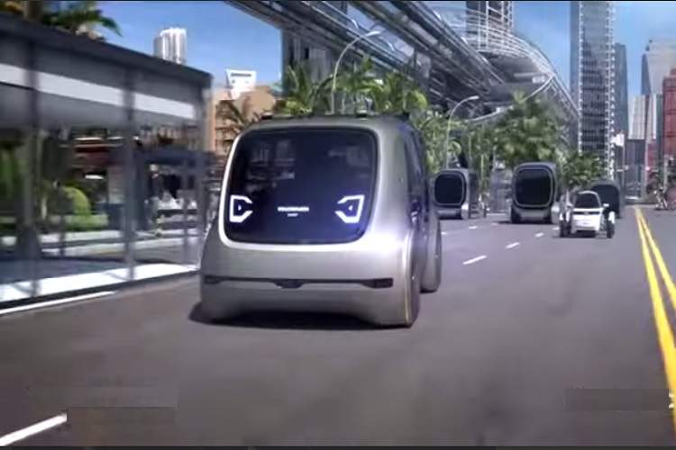 نگاهی اجمالی به آینده حمل و نقل از دریچه خودروی خودران فولکس‌واگن