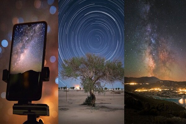 آموزش شگردهای عکاسی آسمان شب با موبایل

