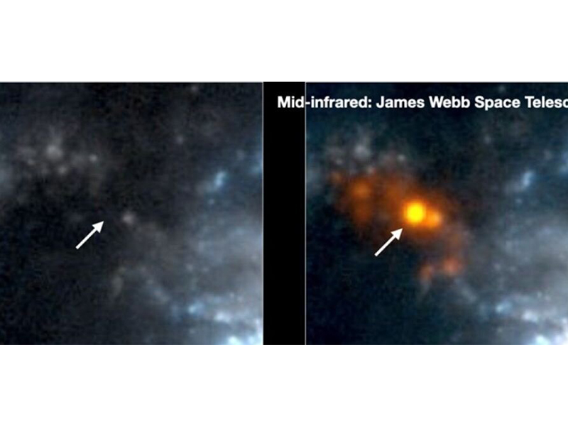 نور مرموزی که تلسکوپ جیمز وب مشاهده کرد
