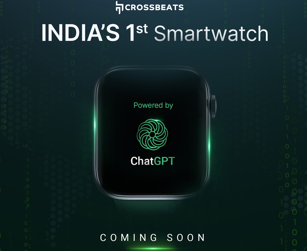 ساعت جدید Crossbeats علاوه بر ChatGPT از داینامیک آیلند پشتیبانی می کند
