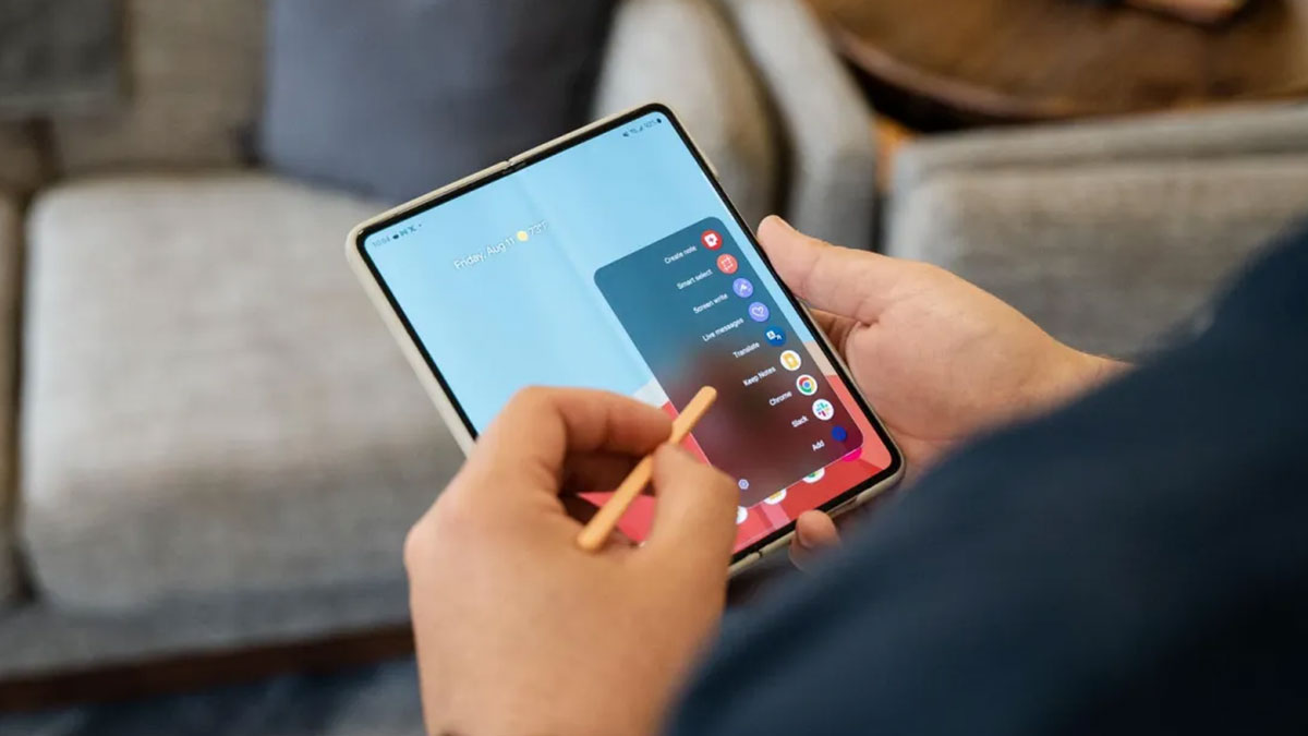 پشتیبانی از قلم در Galaxy Z Fold Special Edition سامسونگ هم ادامه دارد
