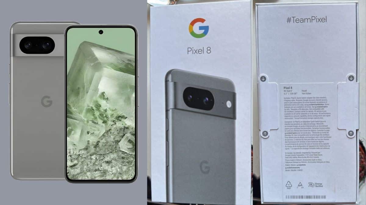 انتشار تصویر باکس گوشی گوگل پیکسل 8

