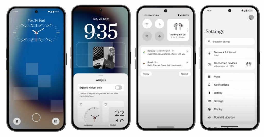 نسخه Nothing OS 3.0