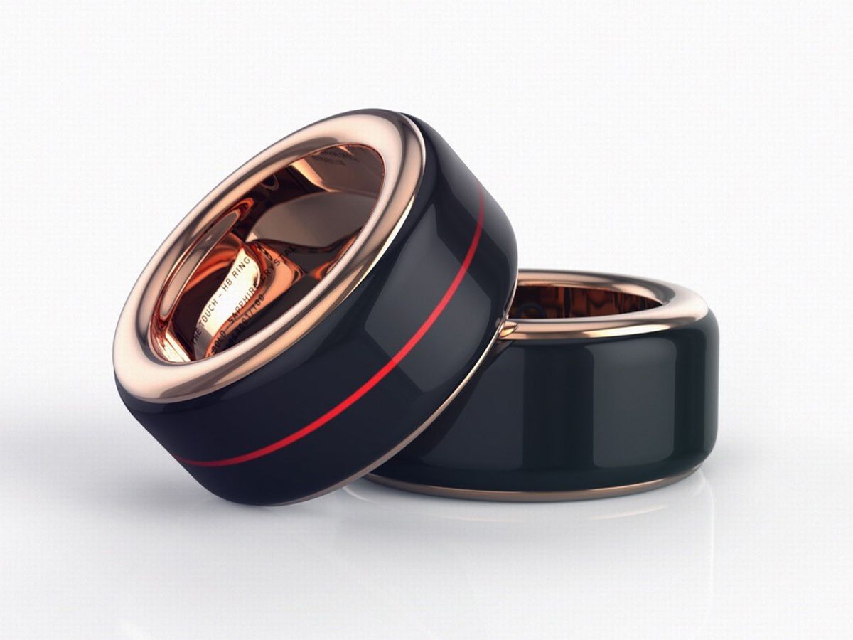 حلقه ای که با اتصال به موبایل همسر ضربان قلب همسرتان را نشان می دهد
