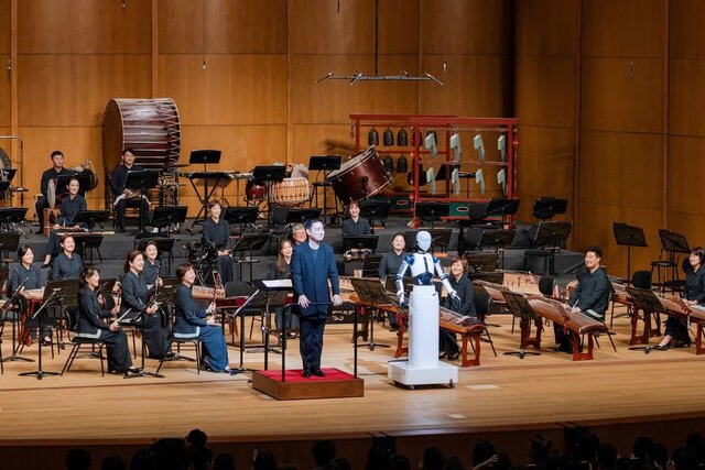 یک ربات رهبر ارکستر ملی کره جنوبی شد!
