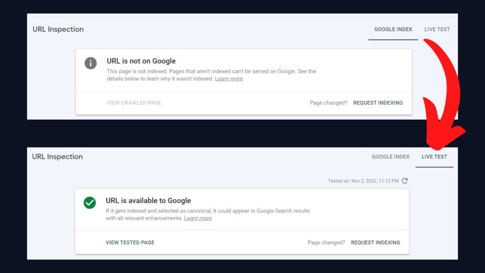 ابزار تست و بازرسی URL
