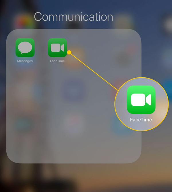 تماس صوتی در Facetime