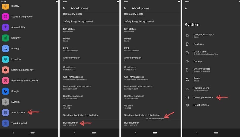 تنظیمات Developer برای هدفون‌های بی‌سیم