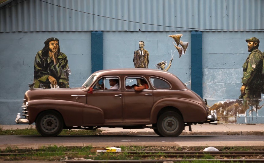 خودروهای عتیقه و قدیمی در هاوانا