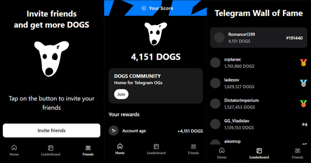 محیط بازی DOGS