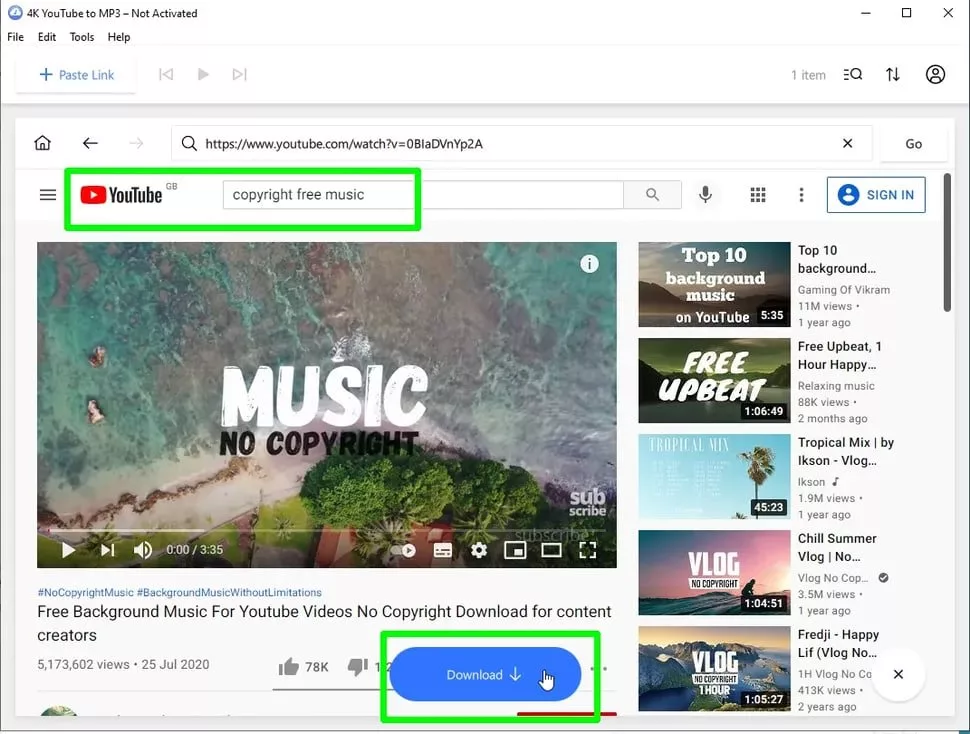نرم افزار  4K YouTube to MP3