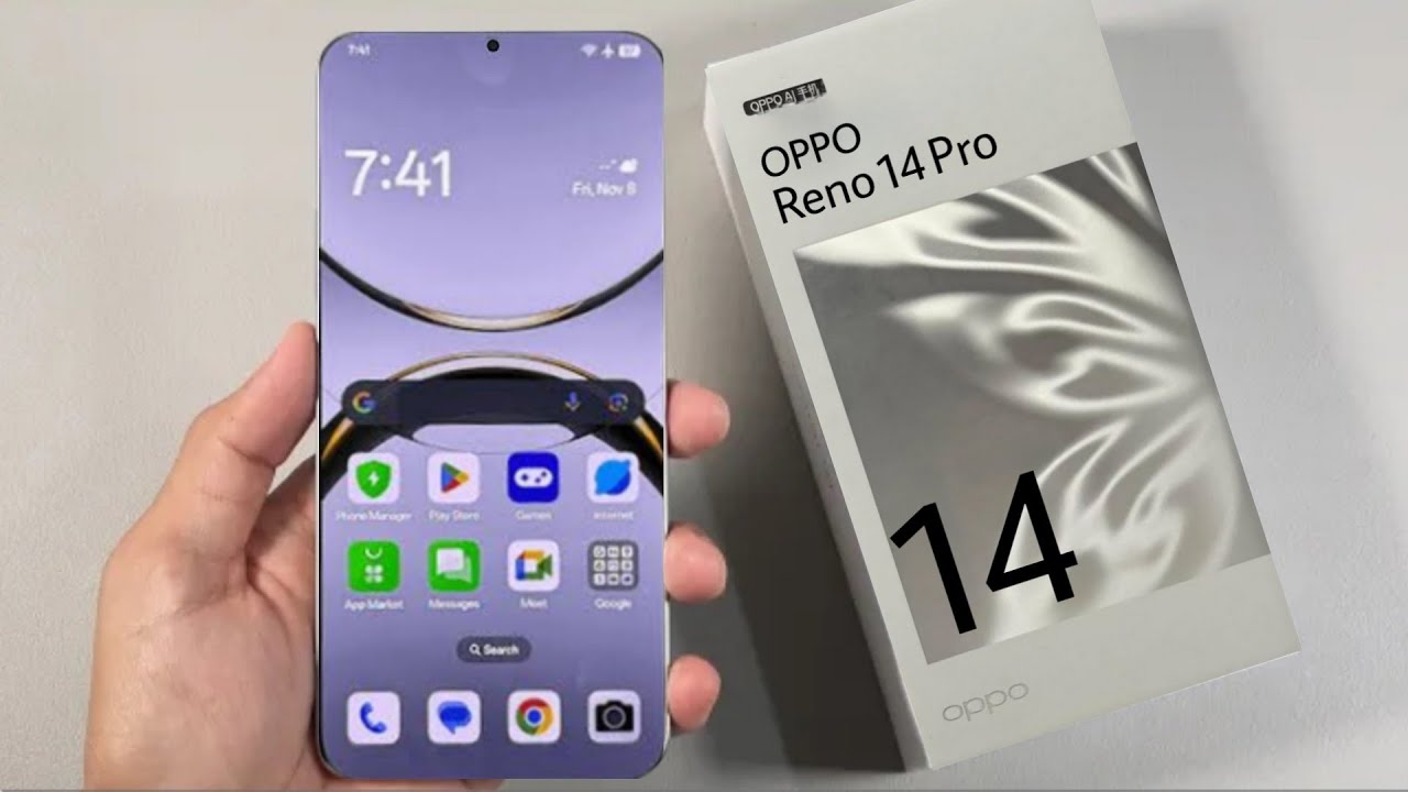 اولین تصویر اوپو Reno14 پرو افشا شد